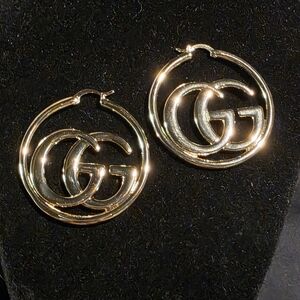 Gold GG Hoop Earrings